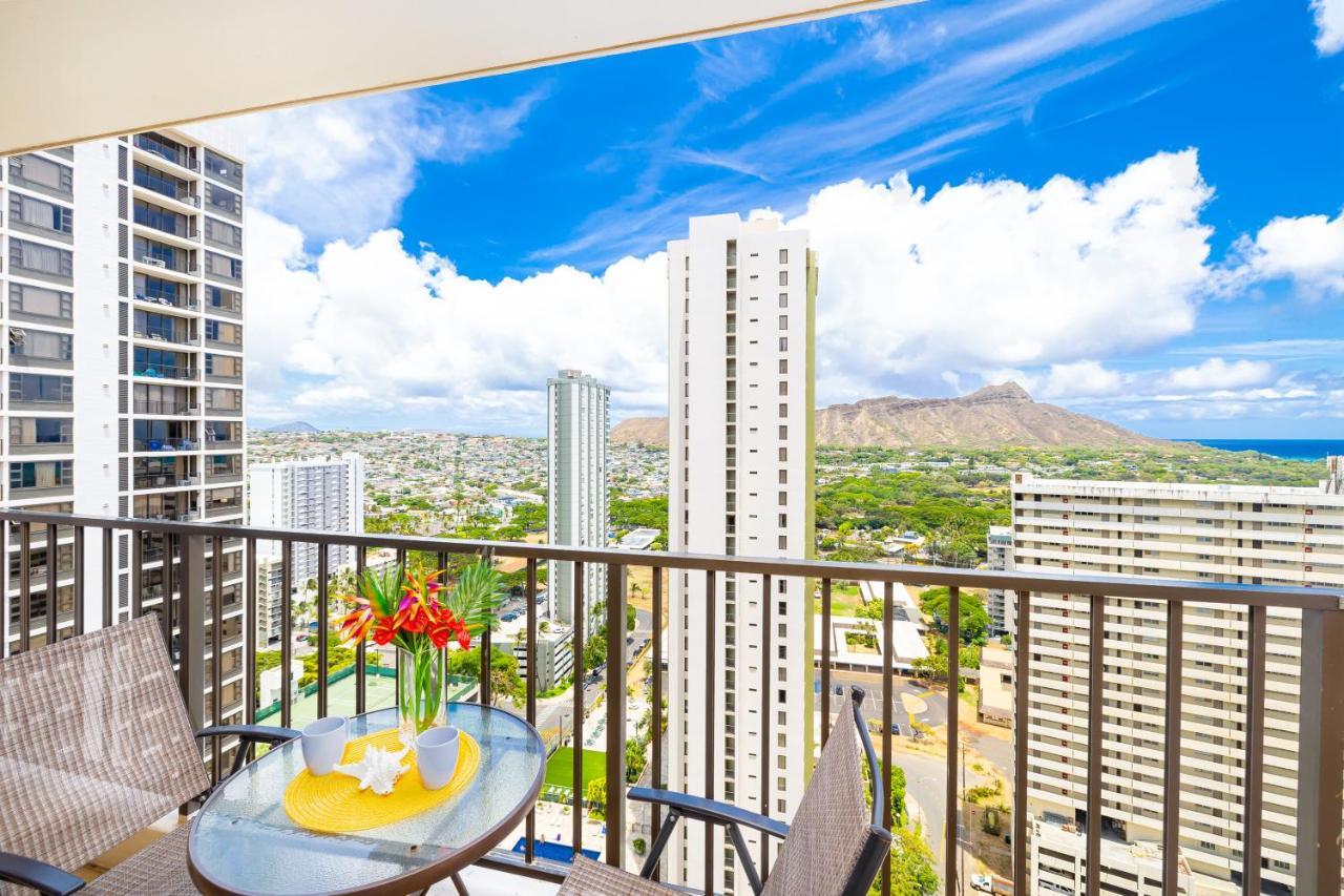Beautiful Ocean And Diamond Head Views With Parking Lägenhet Honolulu Exteriör bild